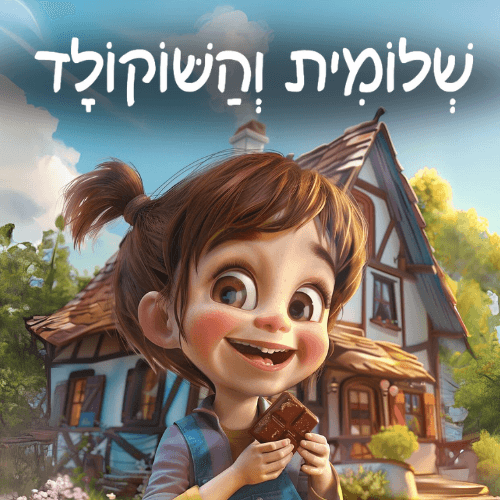 איור להצגה שלומית והשוקולד